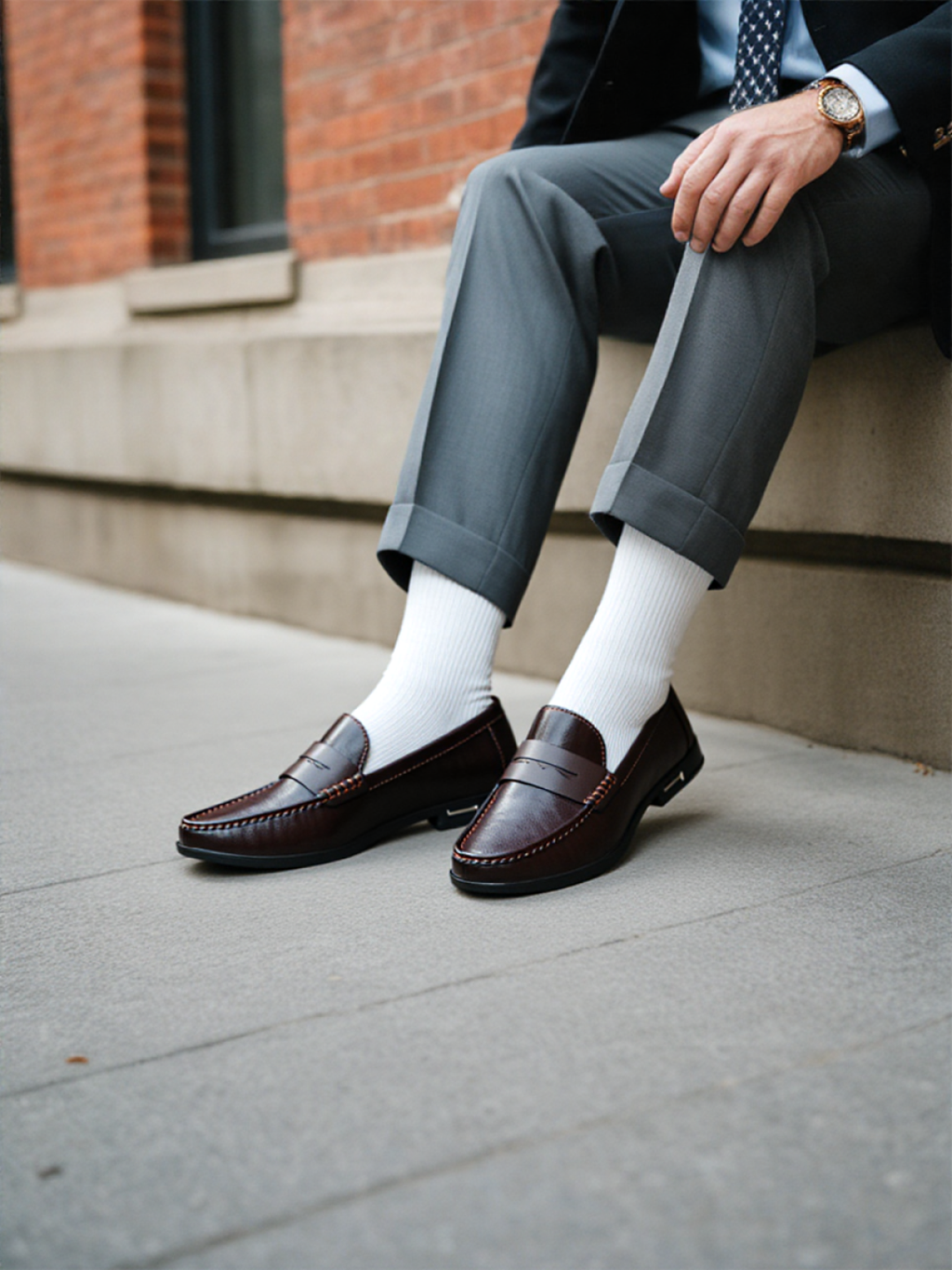 James™ | Classic Penny Loafers