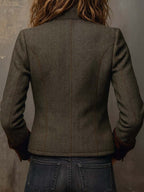 Women’s Tailored Herringbone Jacket