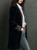 Women’s Baroque Trim Tailored Blazer