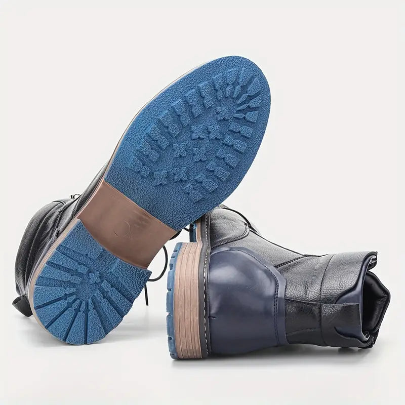 Brian™ | Classic Cap-Toe Lace-Up Boots