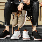 Men’s Breathable Lightweight Lace Up Sneakers