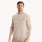Burkhard | Stylish Men's Sweater with Check Design