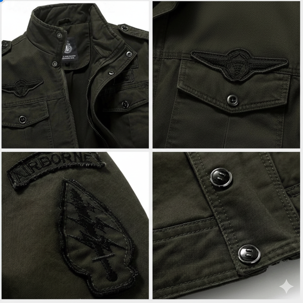 Mason™ | Classic Military-Inspired Jacket
