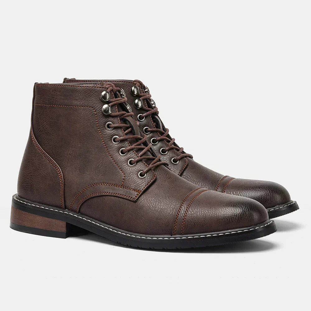 Reed™ | Classic Cap-Toe Derby Boots