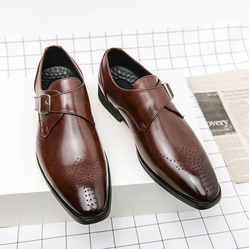 Timothy™ | Elegant Monk Strap Dress Shoes