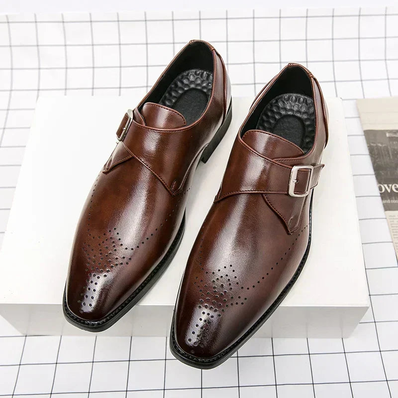 Timothy™ | Elegant Monk Strap Dress Shoes