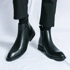 Men’s Side Zip Chelsea Ankle Boots