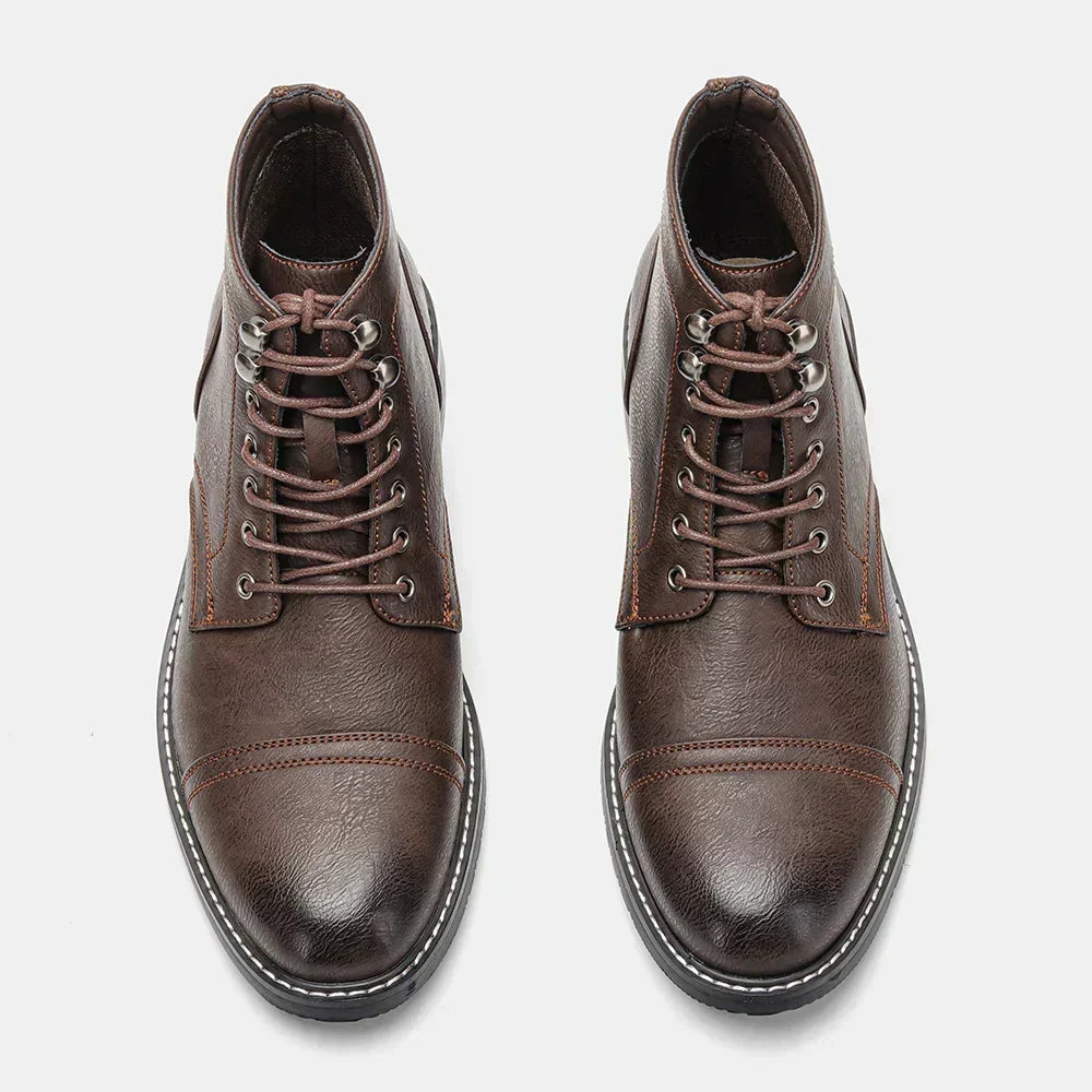 Reed™ | Classic Cap-Toe Derby Boots