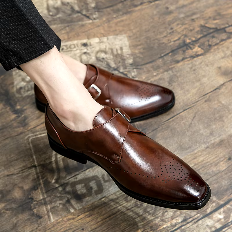 Timothy™ | Elegant Monk Strap Dress Shoes