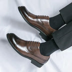 Brent™ | Elegant Cap-Toe Oxford Dress Shoes