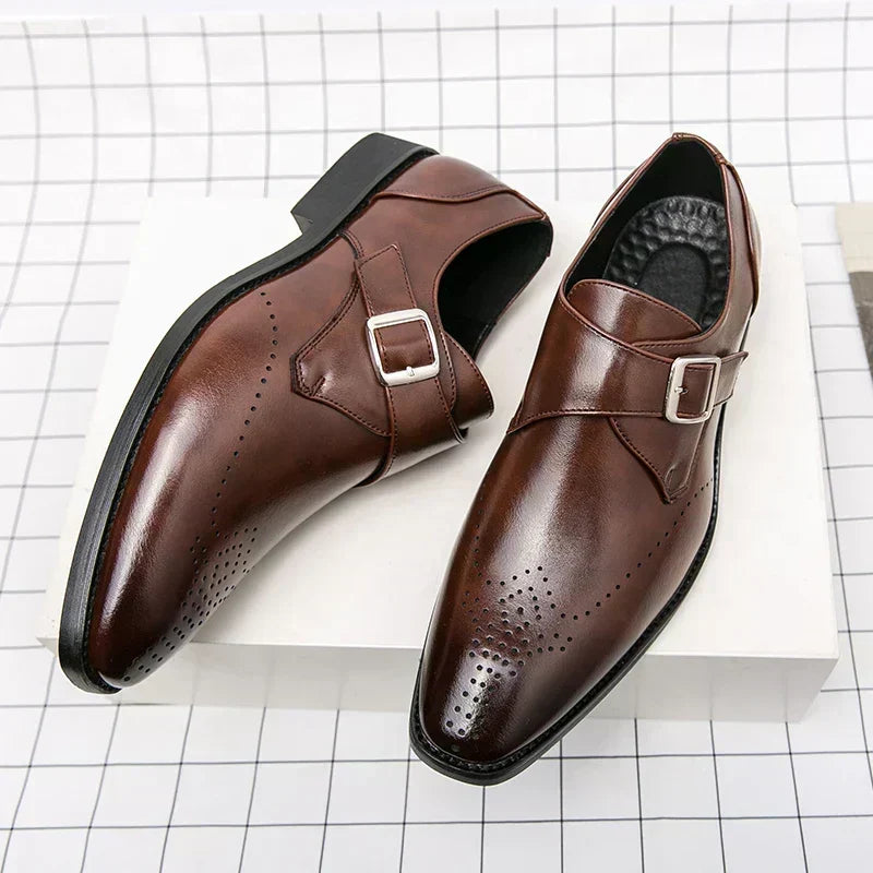 Timothy™ | Elegant Monk Strap Dress Shoes