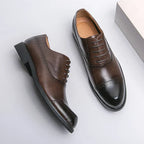 Brent™ | Elegant Cap-Toe Oxford Dress Shoes