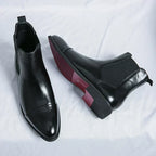 Ross™ | Elegant Cap-Toe Chelsea Boots