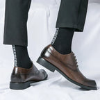 Brent™ | Elegant Cap-Toe Oxford Dress Shoes