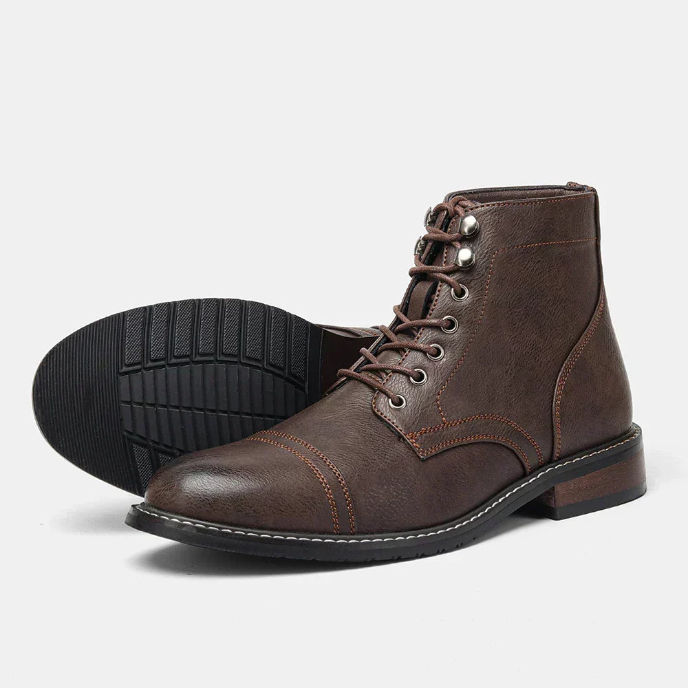 Reed™ | Classic Cap-Toe Derby Boots