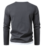 Alwin | Premium Long Sleeve Shirt Made from Combed Cotton