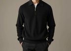 Julian - Knitted Zip-Up Sweater