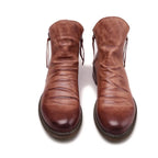 Grant™ | Vintage Zip-Up Ankle Boots