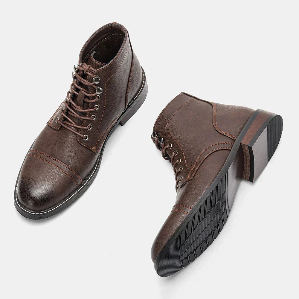 Reed™ | Classic Cap-Toe Derby Boots