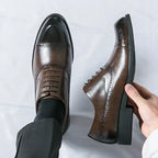 Brent™ | Elegant Cap-Toe Oxford Dress Shoes