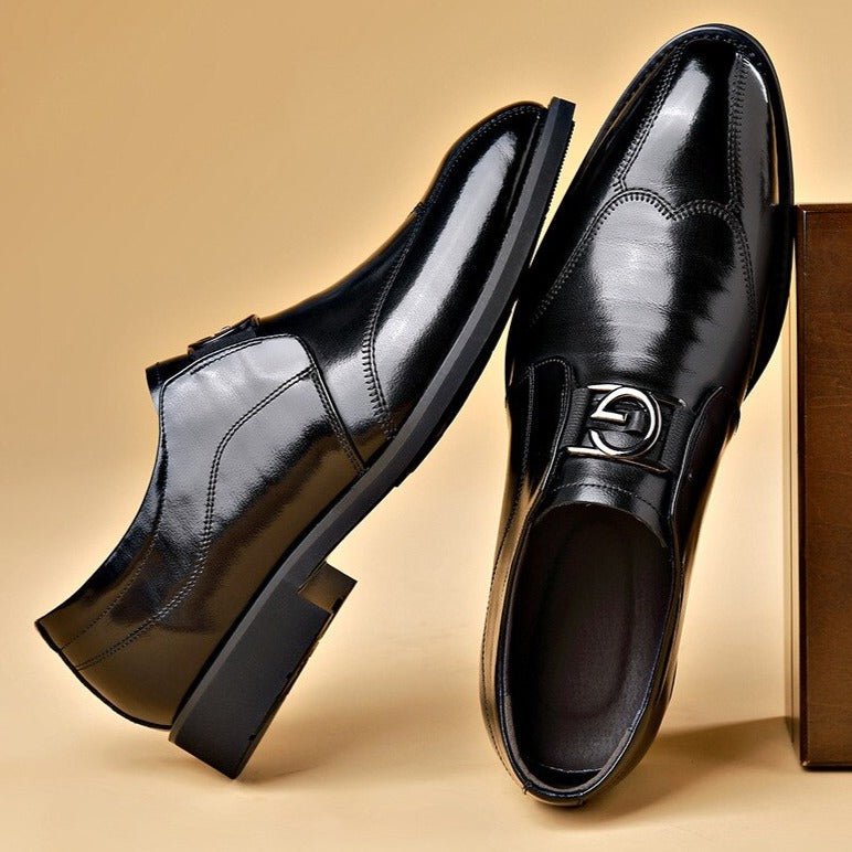 Gary™ | Elegant Wingtip Slip-On Loafers