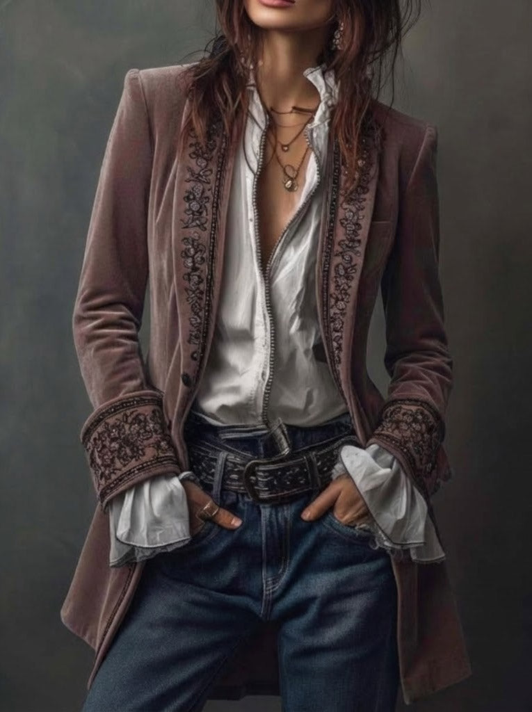 Women’s Long Vintage Jacket