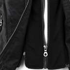 Women’s Hooded Biker Zip Up Jacket