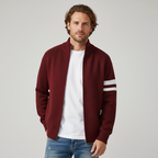 Christopher - Classic Ribbed Zip Sweater