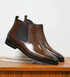 Eric™ | Elegant Polished Chelsea Boots