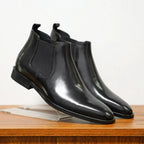 Eric™ | Elegant Polished Chelsea Boots